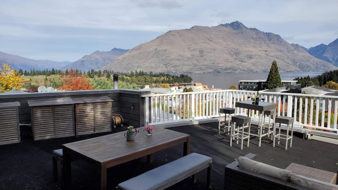 Central Lakeview Apartment With Amazing Rooftop 镇上湖景三室套房 Queenstown Exteriér fotografie