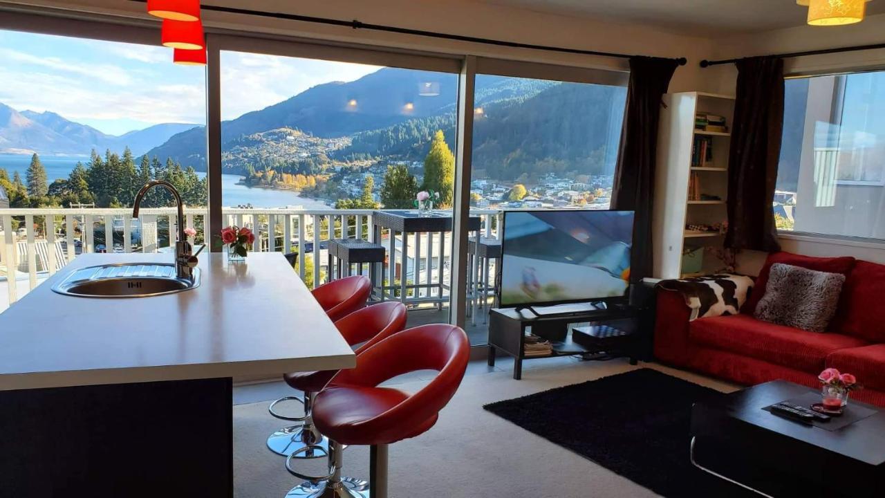 Central Lakeview Apartment With Amazing Rooftop 镇上湖景三室套房 Queenstown Exteriér fotografie