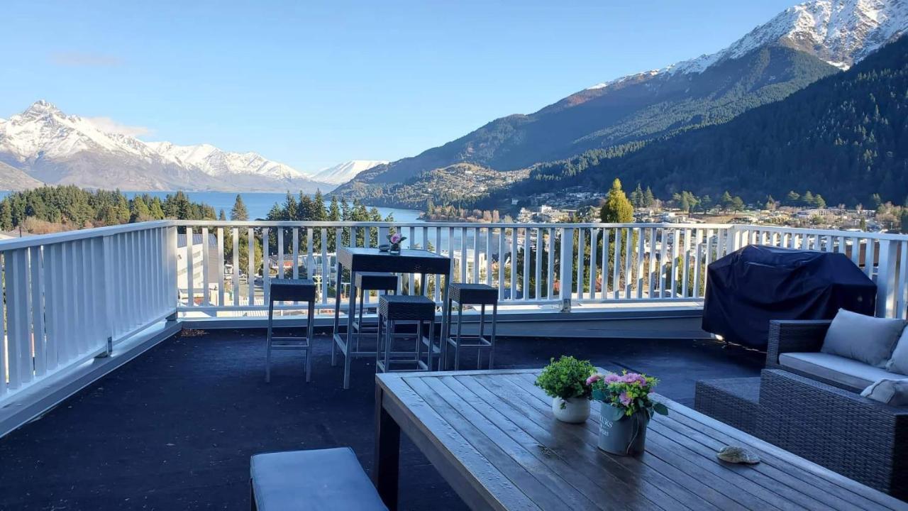 Central Lakeview Apartment With Amazing Rooftop 镇上湖景三室套房 Queenstown Exteriér fotografie